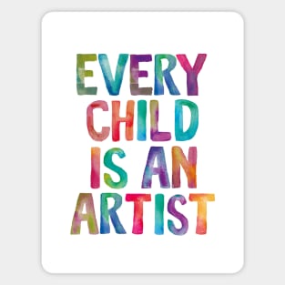 Every Child is an Artist Magnet